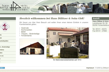 dillitzer-ffb.de - Hochbauunternehmen Fürstenfeldbruck