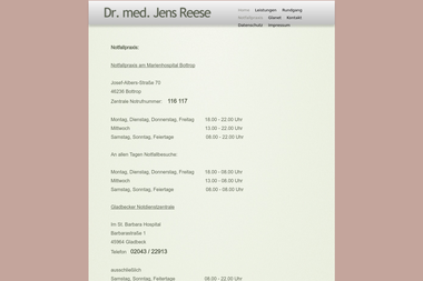 doc-reese.de/seite6.html - Dermatologie Gladbeck