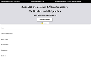 dolmetscher-turkisch.com - Übersetzer Bietigheim-Bissingen