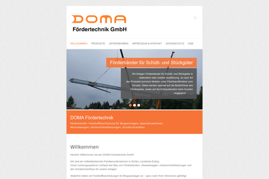 doma-foerdertechnik.com - Stahlbau Dorfen
