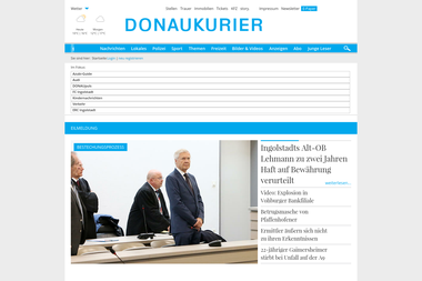 donaukurier.de - Druckerei Neuburg An Der Donau