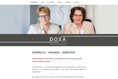 doxa-steuerberatung.de - Steuerberater Paderborn