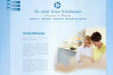 dr-anna-schalmann.de - Dermatologie Puchheim