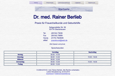 dr-berlieb.de - Dermatologie Obertshausen