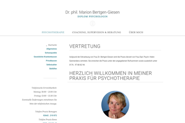 dr-bertgen-giesen.de - Psychotherapeut Remagen