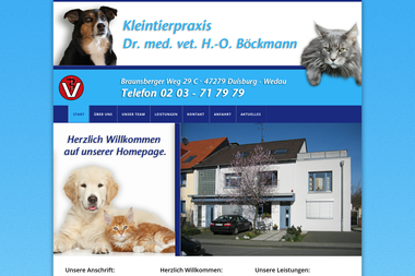 dr-boeckmann.de - Tiermedizin Duisburg