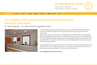 drdallinger.de - Heilpraktiker Weinheim