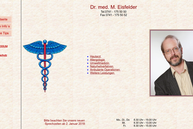 dr-eisfelder.de - Dermatologie Rottweil