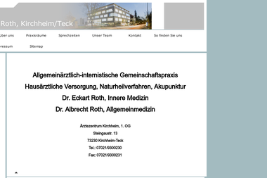dres-roth.de - Dermatologie Kirchheim Unter Teck