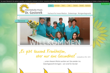 dr-gasiorek.de - Dermatologie Horb Am Neckar