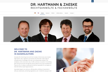 dr-hartmann-zaeske.de - Notar Kaiserslautern