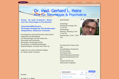 drheinz-praxis.de - Psychotherapeut Bretten