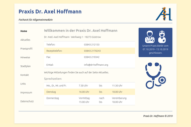 dr-hoffmann.org - Dermatologie Güstrow