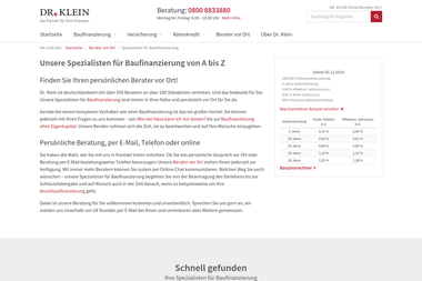 drklein.de/berater/baufinanzierung/bernau/hans-juergen-engel.html - Finanzdienstleister Bernau Bei Berlin