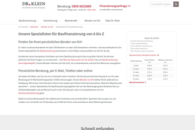 drklein.de/berater/baufinanzierung/chemnitz/hans-peter-schoene.html - Finanzdienstleister Chemnitz