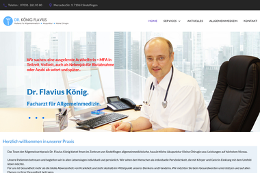 dr-koenig-flavius.de - Dermatologie Sindelfingen