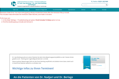 dr-reinking.de - Dermatologie Salzkotten