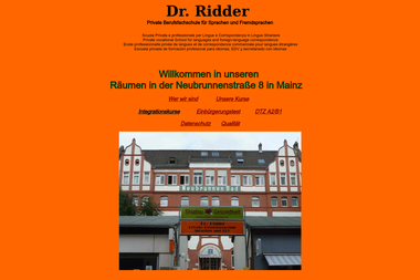 dr-ridder.de - Deutschlehrer Mainz