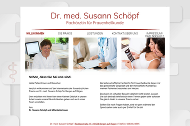 drschoepf.com/frauenheilkunde/index.html - Dermatologie Bergen Auf Rügen