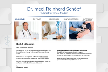 drschoepf.com/innere/index.html - Dermatologie Bergen Auf Rügen
