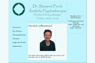 dr-susanne-forck.de - Psychotherapeut Emden