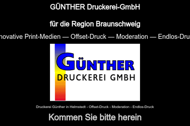 druckerei-guenther.de - Druckerei Helmstedt
