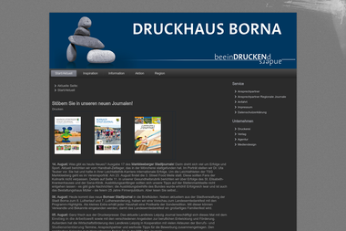 druckhaus-borna.de - Druckerei Borna