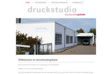 druckstudiograessle.de - Druckerei Ulm
