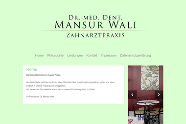 dr-wali.de - Dermatologie Friedrichsdorf