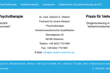 dr-wallem-wiesloch.de - Psychotherapeut Wiesloch