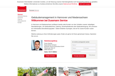 dussmann.com/hannover - Reinigungskraft Hannover
