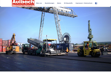 e-aulbach-bau.de - Straßenbauunternehmen Aschaffenburg