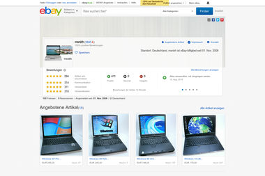 ebay.de/usr/msnbh - Online Marketing Manager Friedrichshafen