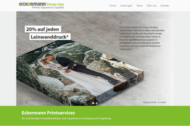 eckermann-printservices.de - Druckerei Leonberg