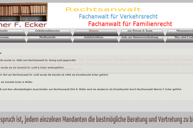 ecker-rechtsanwalt.de/historie.html - Anwalt Burghausen