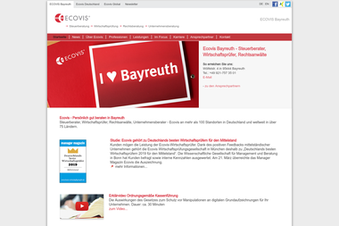 ecovis.com/bayreuth - Unternehmensberatung Bayreuth