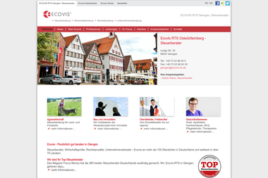ecovis.com/giengen - Unternehmensberatung Giengen An Der Brenz