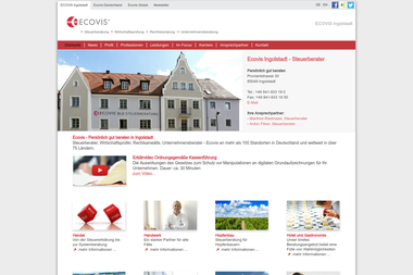 ecovis.com/ingolstadt - Unternehmensberatung Ingolstadt