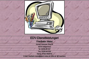 edv-meiss.de - Web Designer Heiligenhaus