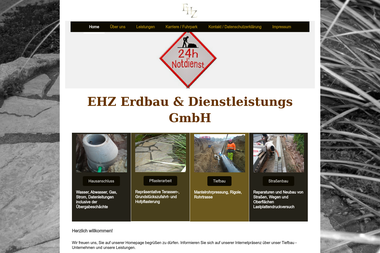 ehz-tiefbau.de - Straßenbauunternehmen Hameln