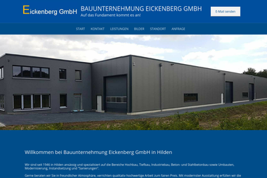 eickenberg-bau.de - Hochbauunternehmen Hilden