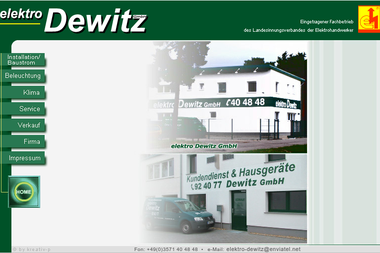 elektro-dewitz.de - Klimaanlagenbauer Hoyerswerda