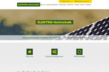elektro-gottschalk.de - Elektriker Prenzlau