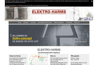 elektro-harms.de - Anlage Magdeburg