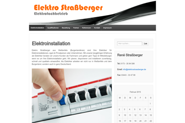 elektrostrassberger.de - Elektriker Weissenfels