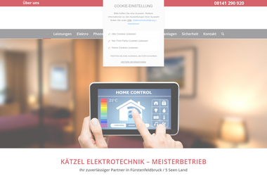 elektrotechnik-kaetzel.de - Elektriker Fürstenfeldbruck