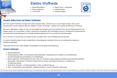 elektro-wulfheide.de - Elektriker Oelde