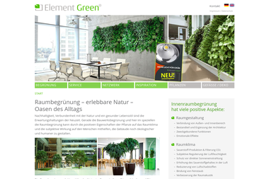 element-green.com - Blumengeschäft Sinsheim