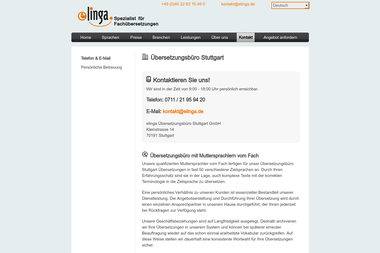 elinga.de/uebersetzungsbuero/stuttgart - Übersetzer Stuttgart
