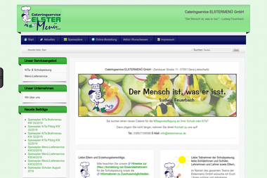 elstermenue.de - Catering Services Gera
